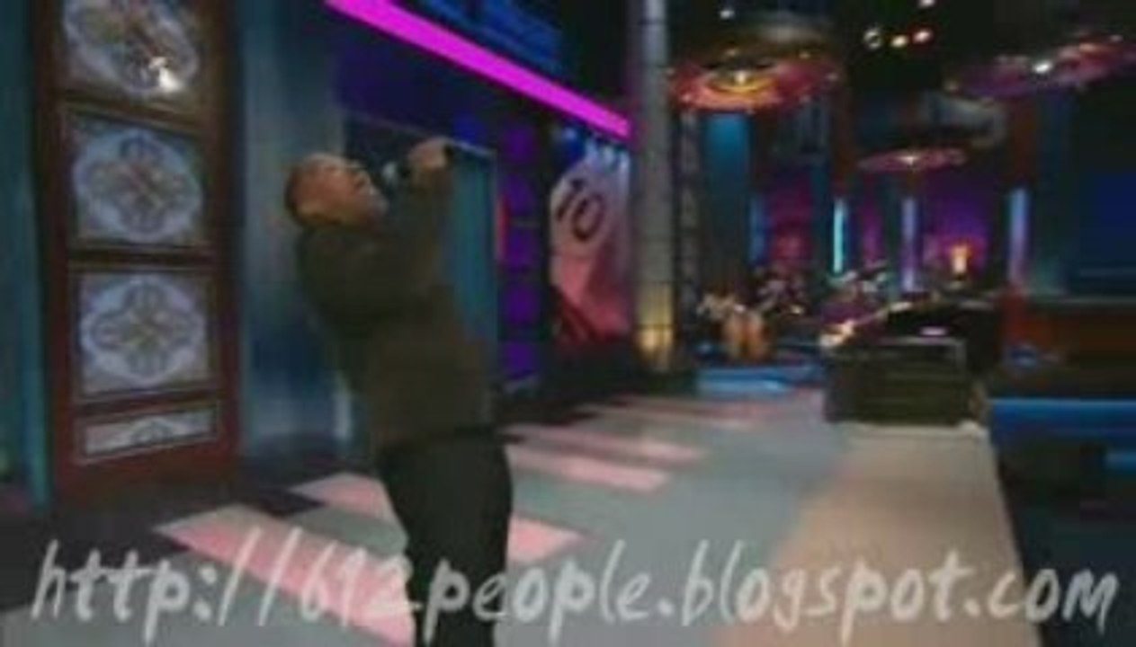 Jamie Foxx Performs "Blame It" At Jay Leno Show