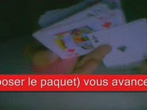 apprendre la manip de cartes incroyale