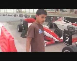molside messin with formula1 in dubai