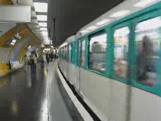 Départ du MF 67 N°13059 de Nation sur la ligne 9