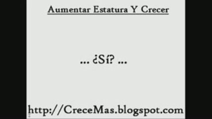 Aumentar Estatura Y Crecer: ¿Has Oído Esto?