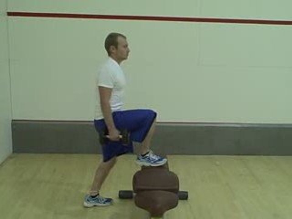 Bench step ups