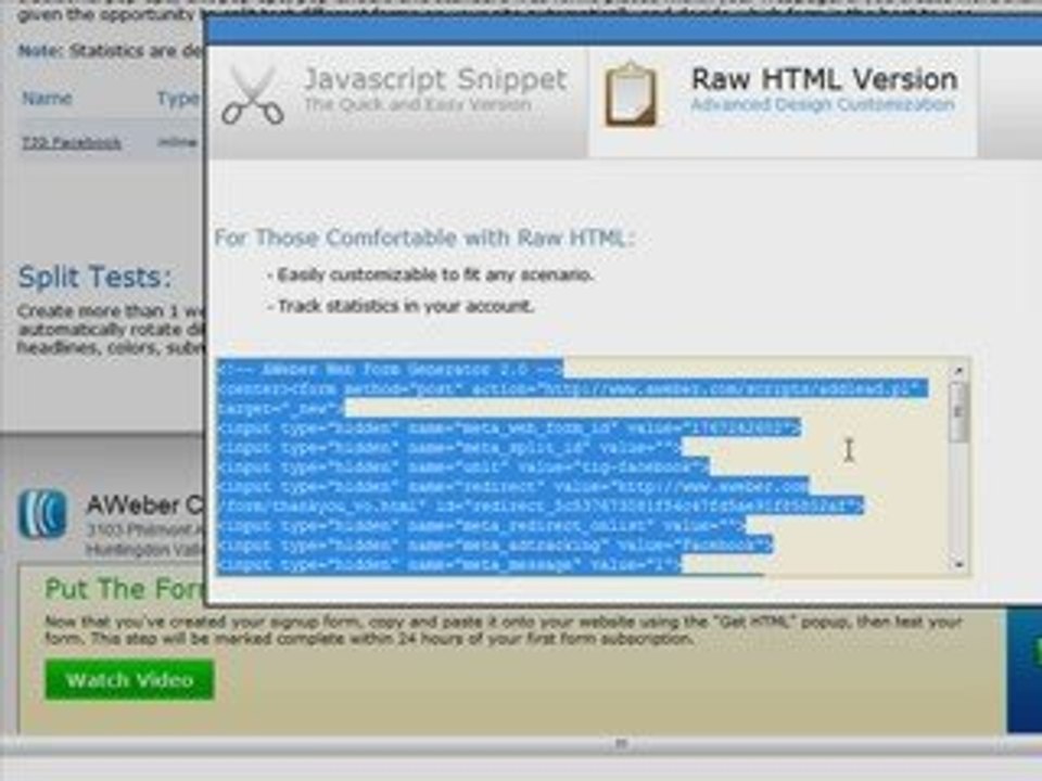 How To Add a Optin - Lead Capture Form to Your Facebook Page