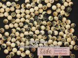 mammoth ivory round beads handcrafted 4mm to 10mm