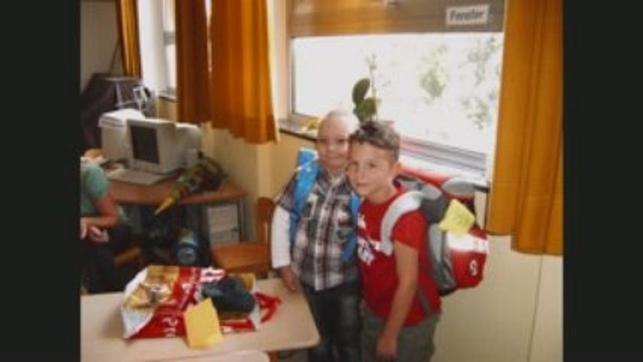 Damian Einschulung und Leon Taufe