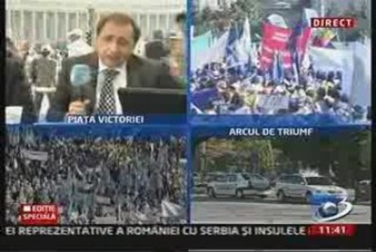 Sindicats Protest in Bucharest - Octombrie 2009,cd1