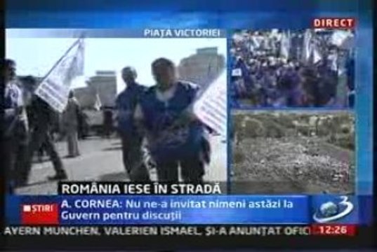 Sindicats Protest in Bucharest - Octombrie 2009,cd6