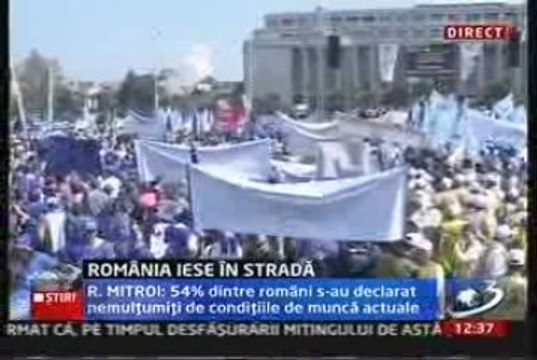 Sindicats Protest in Bucharest - Octombrie 2009,cd7