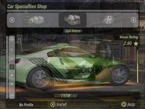 NFS-Mania - NFSU2 Nissan 350Z tuning