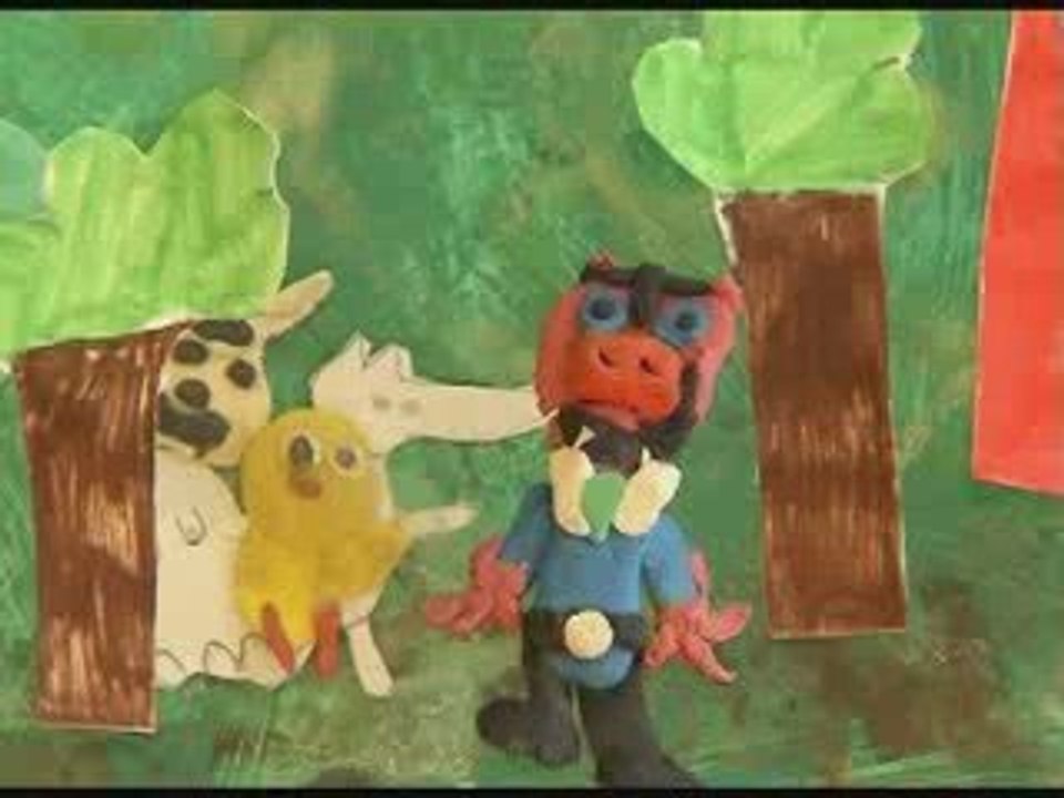 Le monstre dans la foret