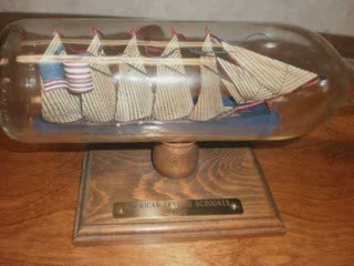 Amarillo College Natural History Museum - Ships in Bottles