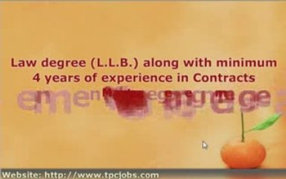 LPO provides jobs in contract Management