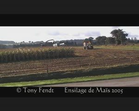 Ensilage Maïs 2005 En Video Par Tony Fendt