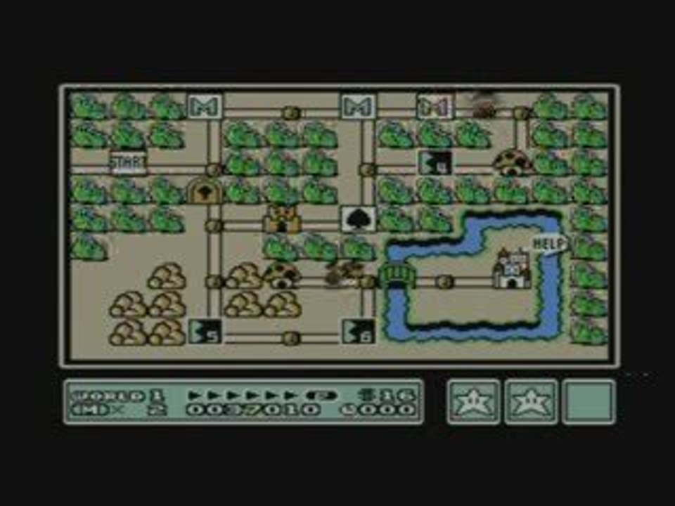 retro game test super mario bros 3(nes)