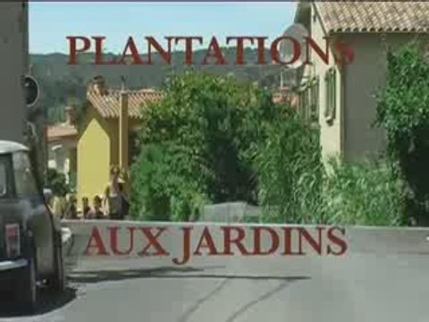 Plantation aux jardins familiaux