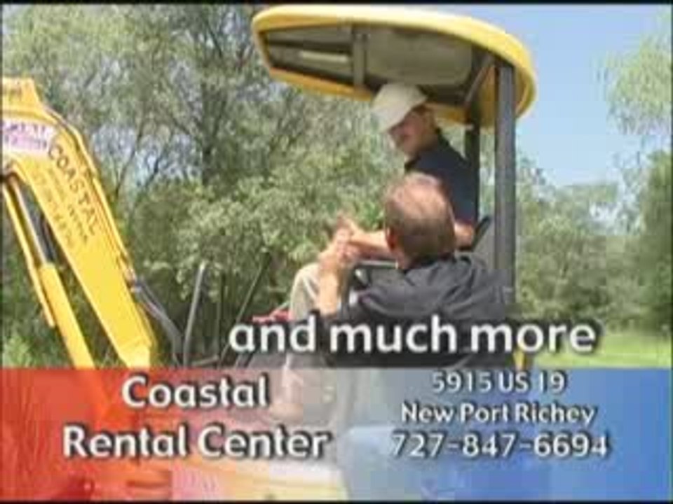 Equipment Rentals in Tarpon Springs Florida