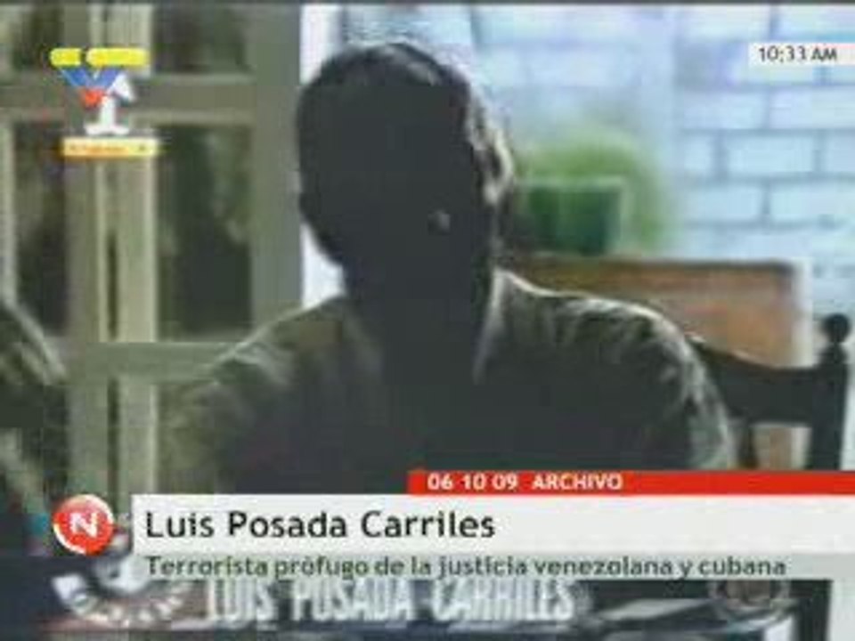 Exigen encarcelación para terrorista Posada Carriles