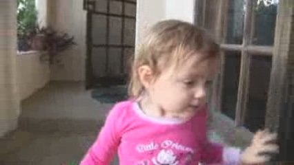 Funny Toddler Being Cute At Home