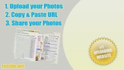 Upload and store your images with Ressim.net