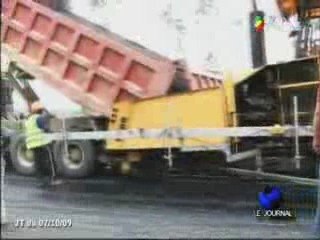 Constat sur l’évolution des travaux de la route B/Ville-P/N