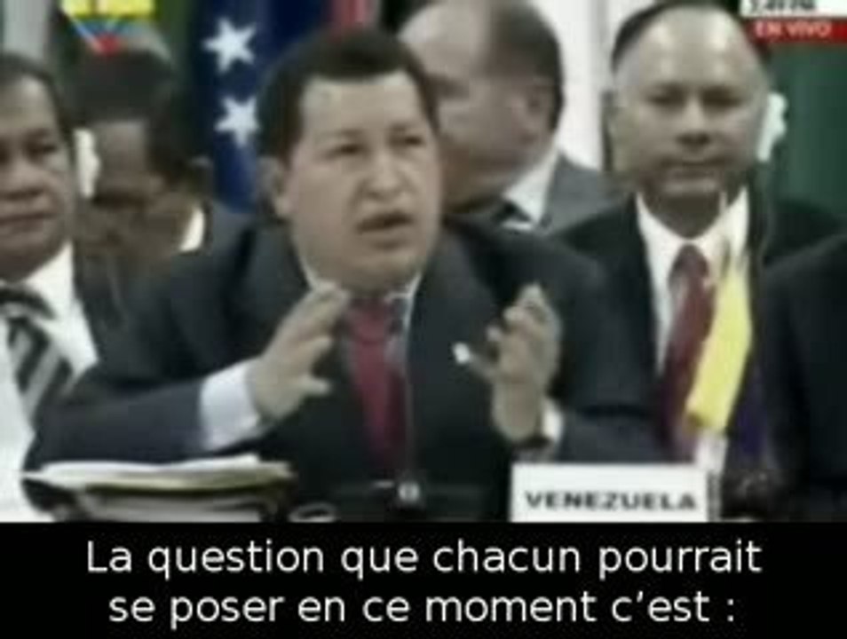 Chavez : Pétrole et Développement  fr