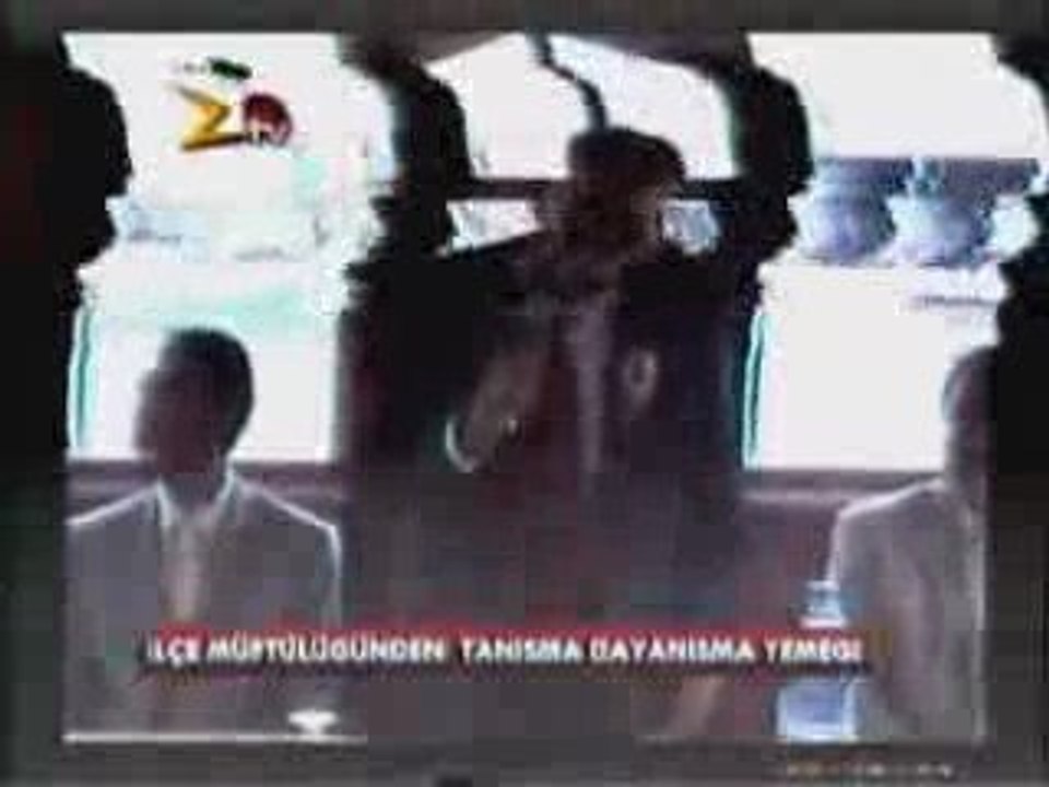 ilce müftüğünden tanışma ve dayanışma yemeğin