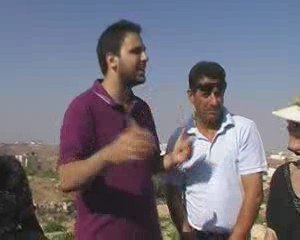 Cisjordanie, août 2009: rencontre avec le maire d'Al Massara