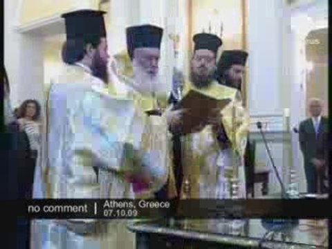 Le nouveau gouvernement grec prête serment