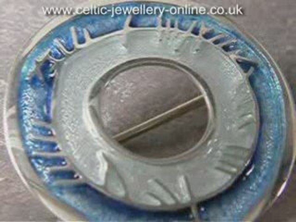 Celtic brooch in silver DSF120