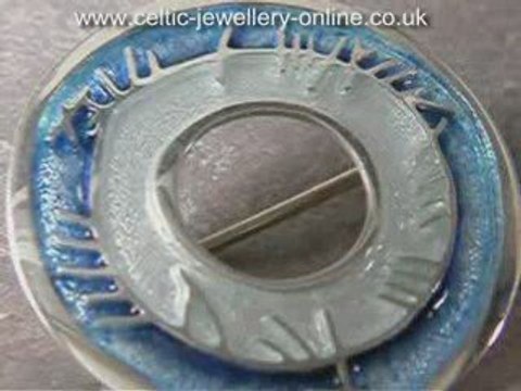 Celtic brooch in silver DSF120