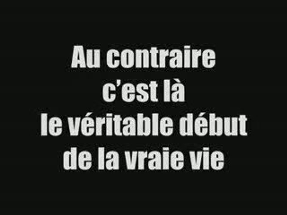 L'agonie ( Entre la vie et la mort ).