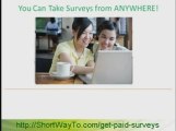 Get Paid For Surveys - Online Paid Surveys At Home For Cash
