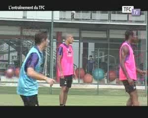 l' entraînement de jeudi