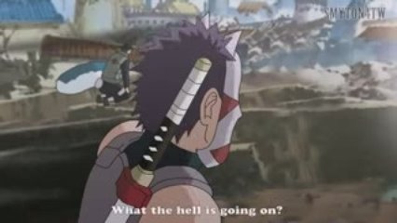 naruto 4 tail vs pain fan made