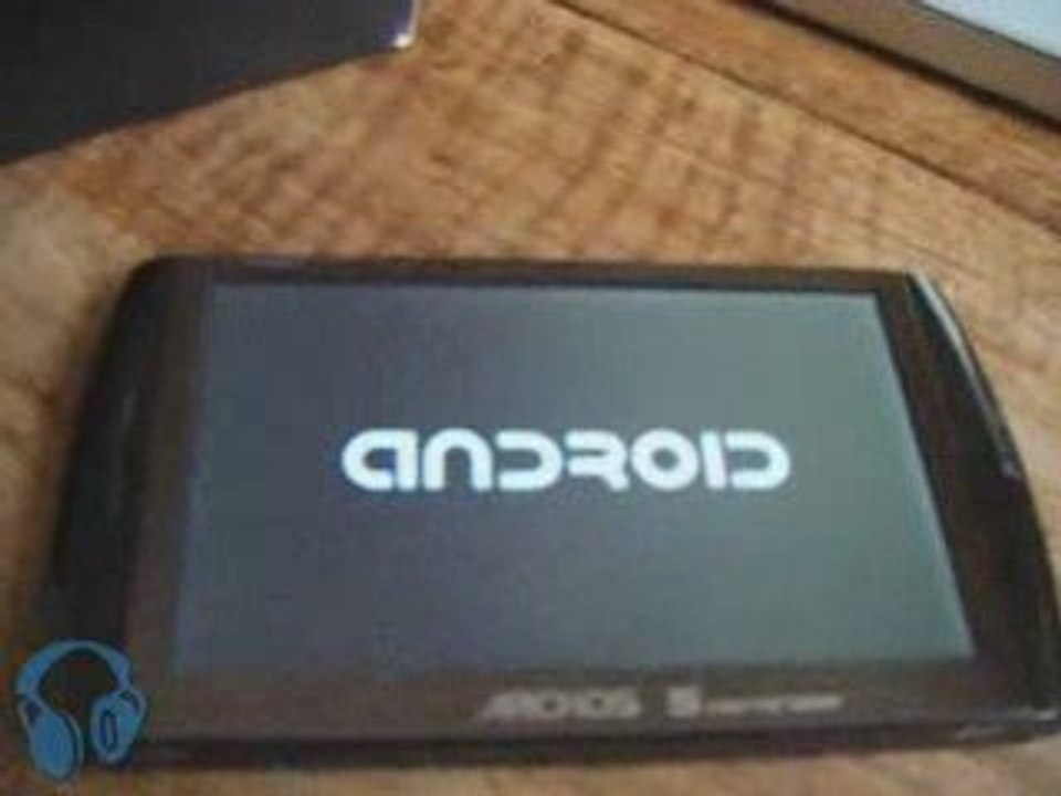 Déballage de l'Archos 5IT