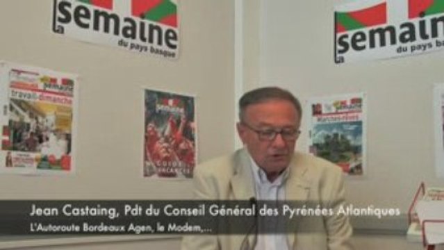 La semaine du Pays basque, Jean Castaing