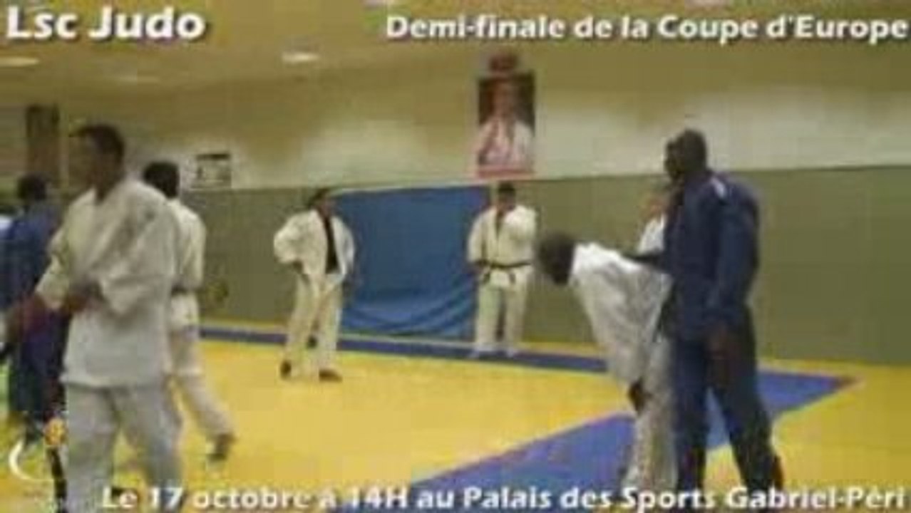 Le LSC Judo prêt pour la Coupe d'Europe des Clubs.