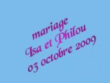 mariage isa et philou