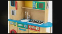 KidKraft Cook Together Kitchen 53186 Wooden Pretend Play