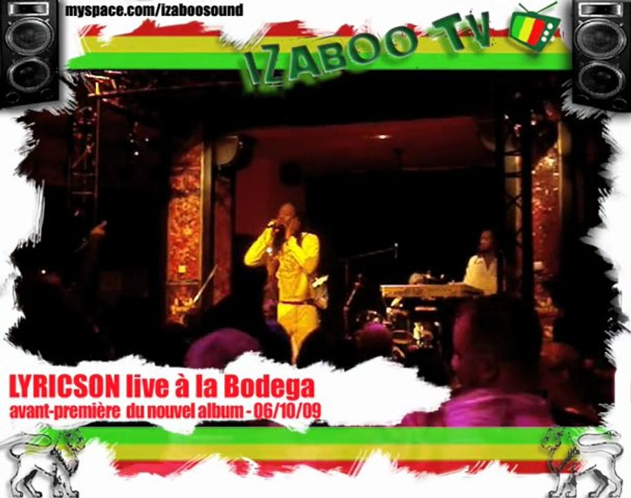 LYRICSON feat. TIWONY Live à la Bodega 06/10/09