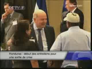Honduras début des entretiens pour une sortie de crise
