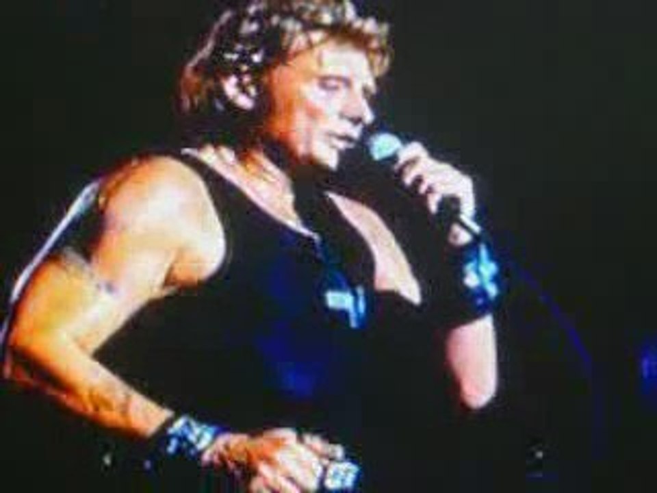 johnny hallyday tien an men(bercy 92)