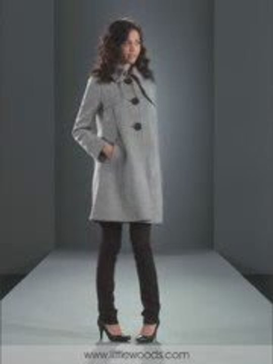 South - Textured wool mix coat