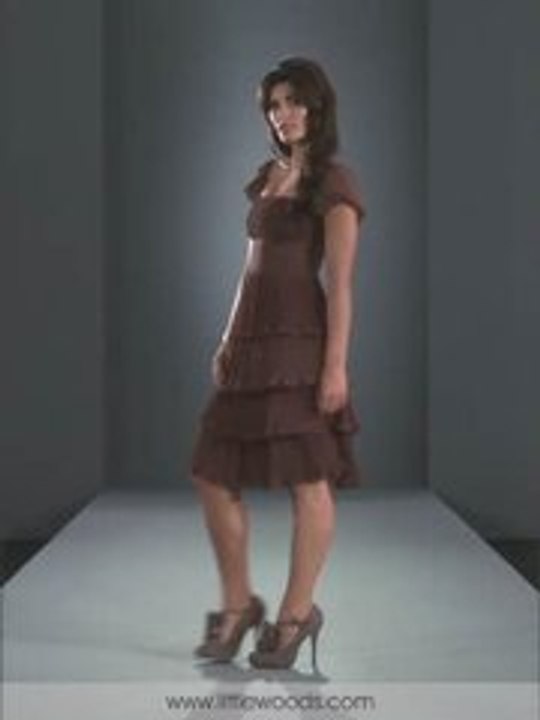 Definitions - Pleated tiered dress