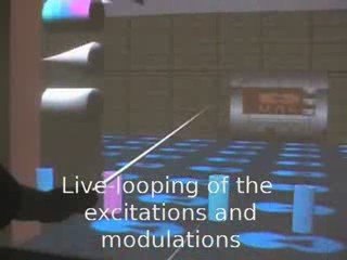 interacting 3D reactive widgets musical performance