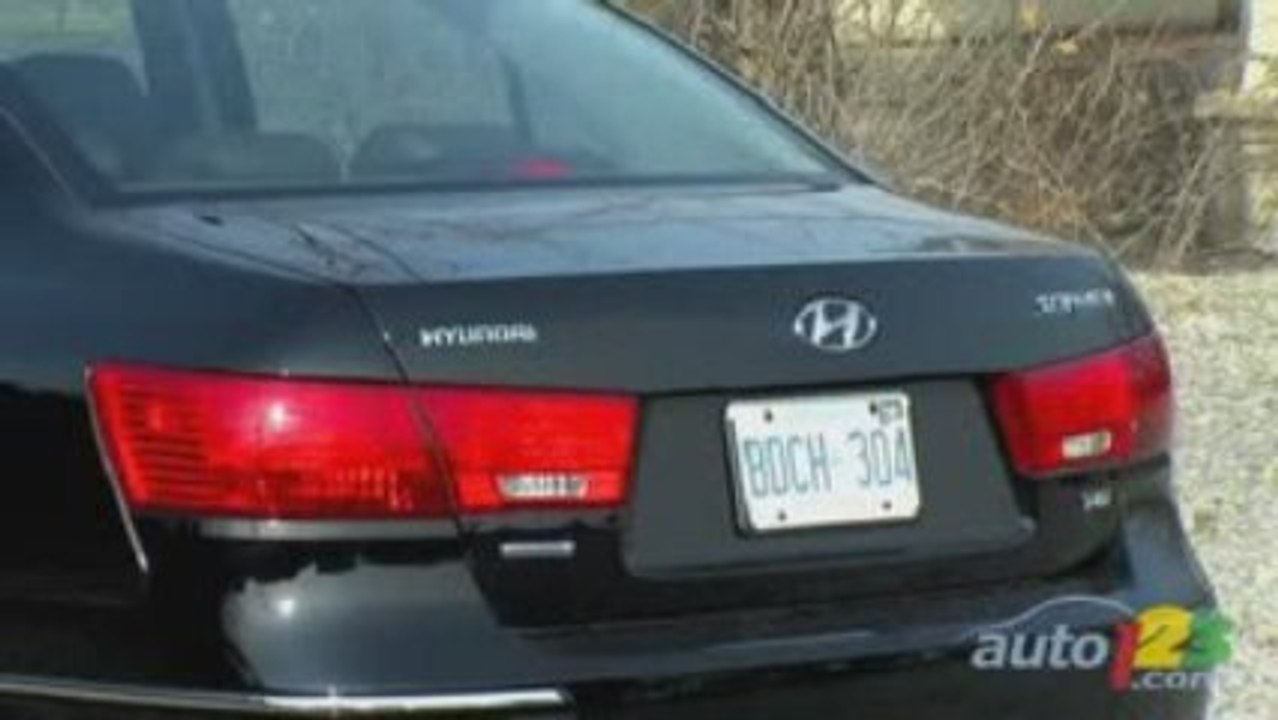 2009 Hyundai Sonata V6 Review by Auto123.com
