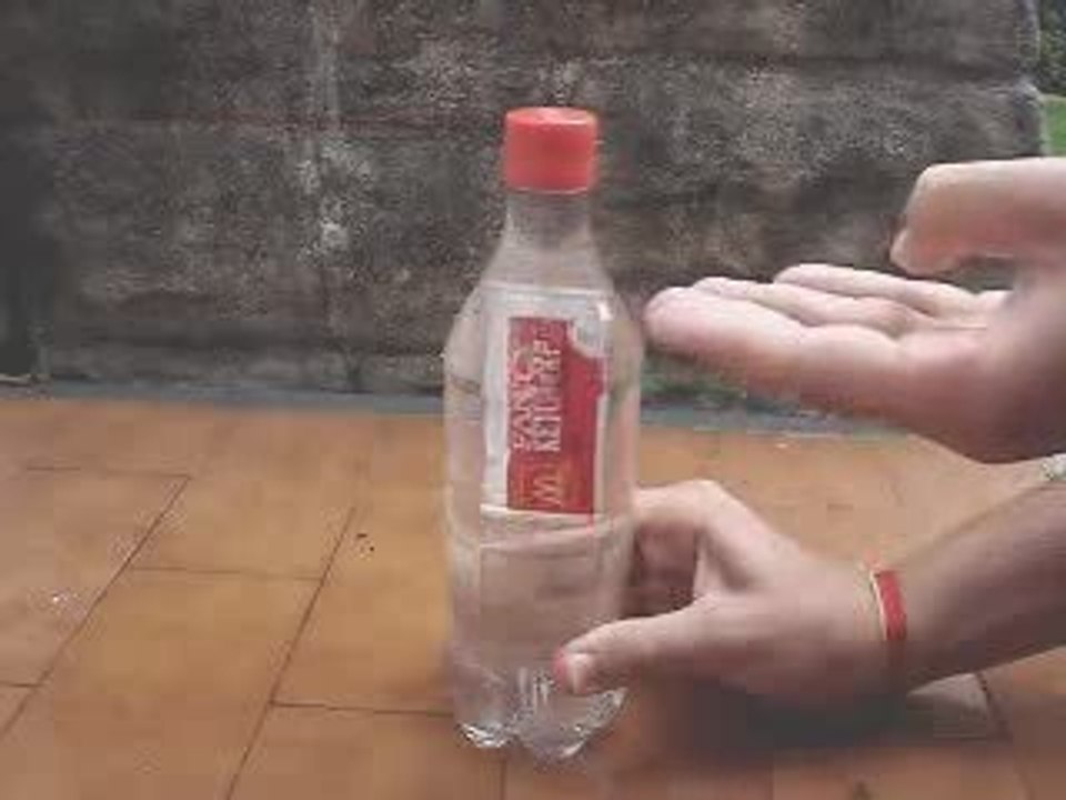 Ketchup illusion trick
