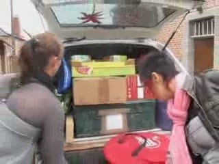 Les Ch'tites Gazelles dans le désert marocain