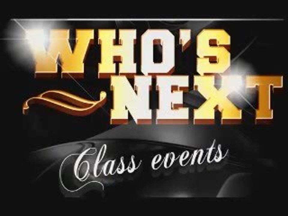 Soirée Who's Next "Class Events" - Kénédy & Lorenz - 30 oct.