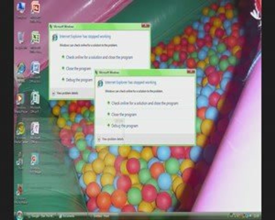 Windows Vista Crash